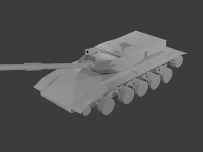 FirstTank Free 3D model