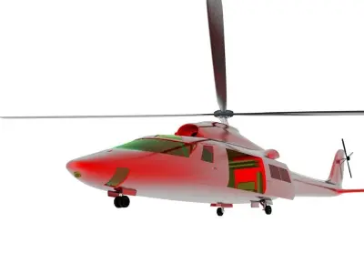 Helicopter v1 Free 3D model