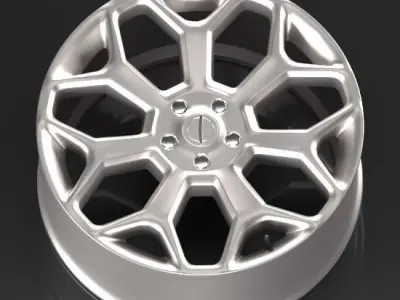 rims chrysler 300 3d model Low-poly 3D model