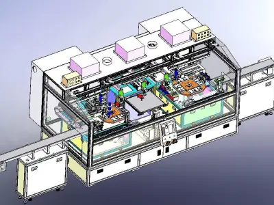 Dispenser equipment 3D model