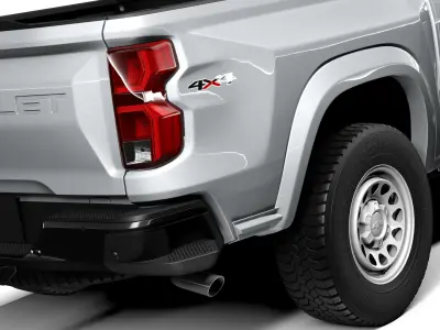 Chevrolet Colorado WT 2023 3D model purchase