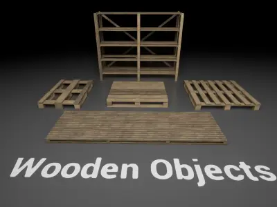 Post Soviet Industrial Machines  - UE5 Low-poly 3D model