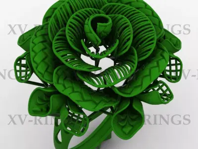 NEW TURKISH RINGS LOT XV-01 TO 10 3D print model