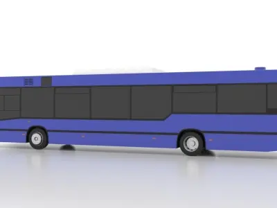 MAN A10 NL262 3Door Low Low-poly 3D model