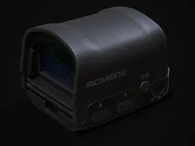 Sig Sauer Romeo2  Low-poly 3D model