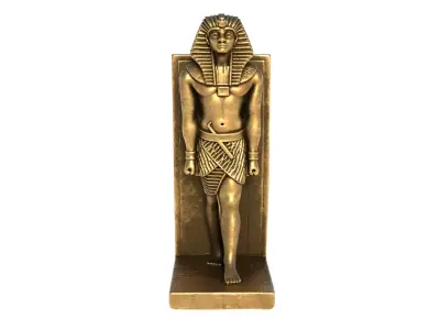 Statue of Ramesses II Low-poly 3D model