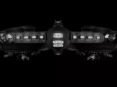 Star Wars Ship Low Poly Look 3D model