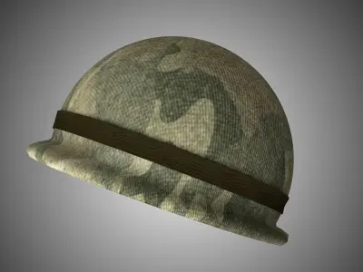 soldier helmet military helmet 3D model