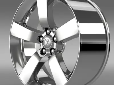 Dodge T rim 3D model