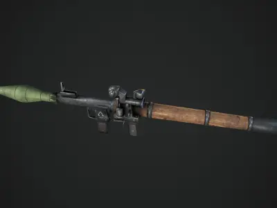 Rocket Launcher RPG-7 3D model
