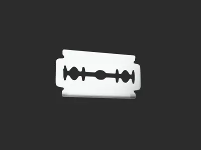 Razor Blade Free 3D model