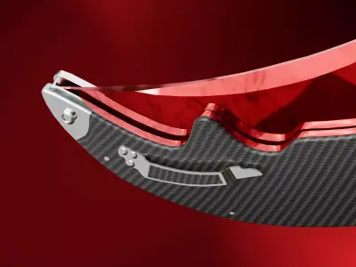 Falchion Knife 3D model