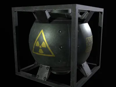 Tank for Liquids PBR Low-poly 3D model