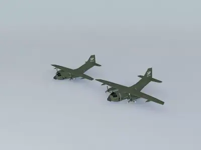 Air Battle planes Free 3D model