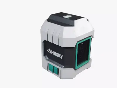 Husky Laser Level Low-poly 3D model