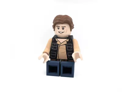 FREE Han Solo Modular Figure Free 3D print model
