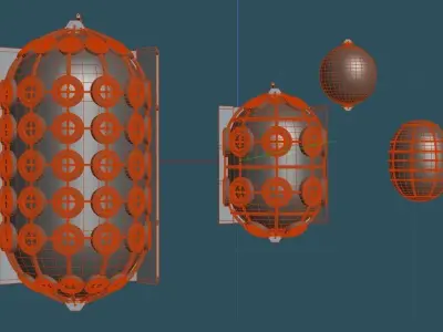 NAVAL Balloon Fender 3D model