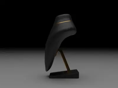 Necklace display bust 3D model