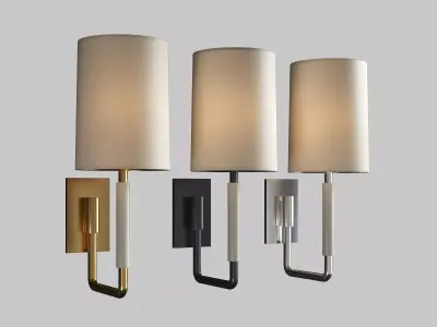 Clout sconce Low-poly 3D model