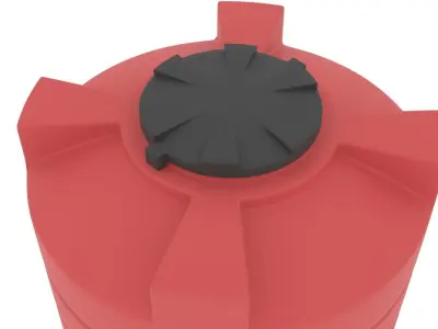 Plastic Water Storage Tank 3D model purchase