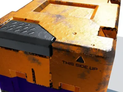 BOX practise 3D model