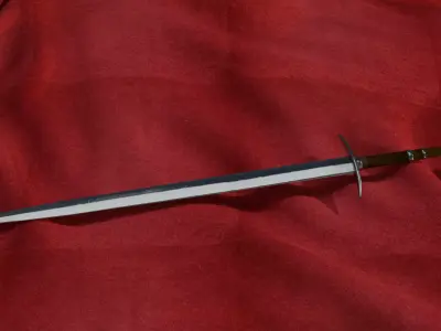 Medieval Longsword 3D model