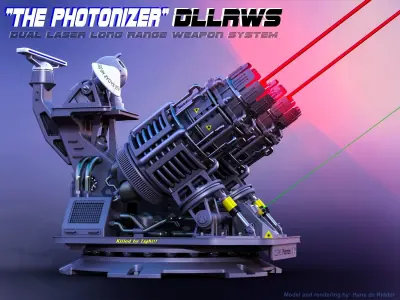 DLLRWS The Photonizer Low-poly 3D model