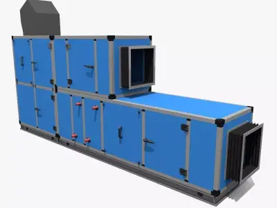AHU - Air Handling Unit 3D model