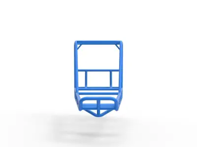 Frame for water pumper Sand buggy Scale 1 to 25 3D print model