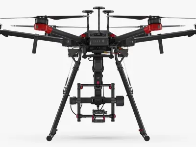  DJI Matrice 600 Pro and Ronin-MX 