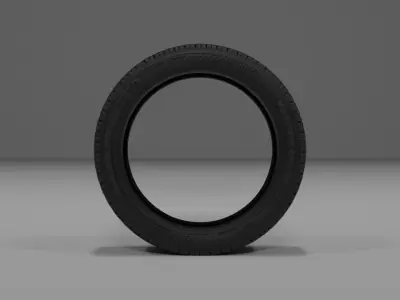 Wheel MICHELIN Detailed 3D Model 3D model 3D model