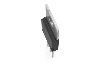 Power Resistor Low-poly 3D model
