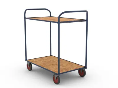 Picking trolleys - 3 samples 3D model