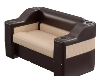 Sofa boat 3D model