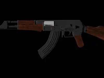 AK-47 Kalashnikov Free 3D model