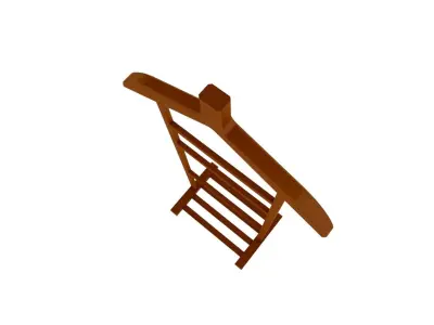 Clothes tree 3D model