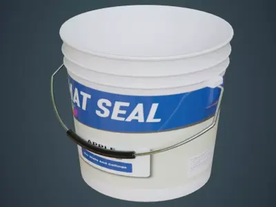 Paint Can 1A Low-poly 3D model