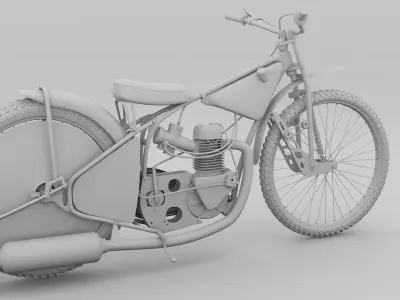 Speedway Bike 3D model