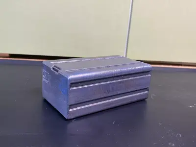 Mandalorian inspired crate 3D print model
