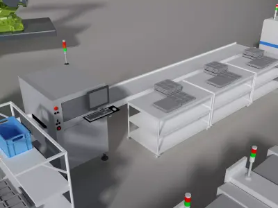 industrial equipment 3D model buy
