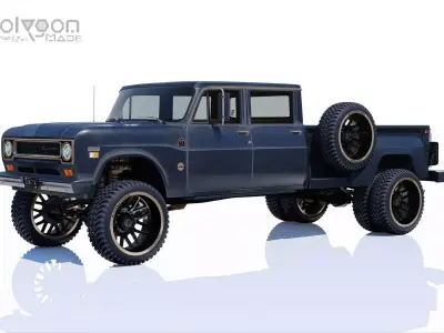 International Harvester Travelette Dually 3D model