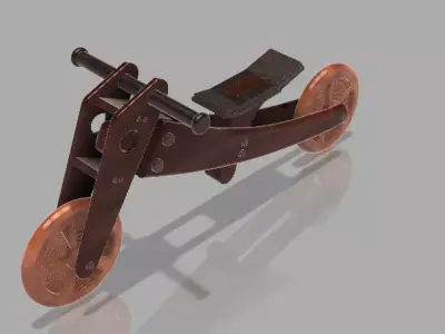 bike fusion 3D print model