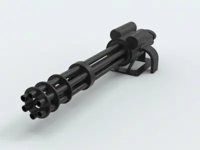 Gun machine 3D model