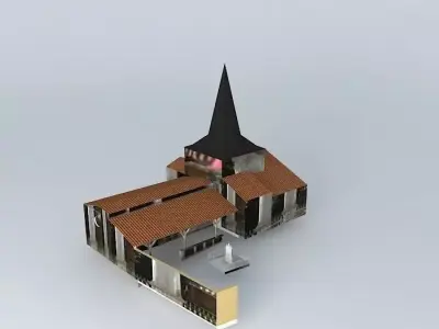 St. Andrew's Church Free 3D model