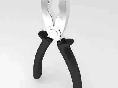 Plier 3d model pair of pliers 3D model