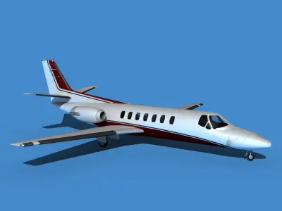 Cessna Citation V 560 Encore V10 3D model