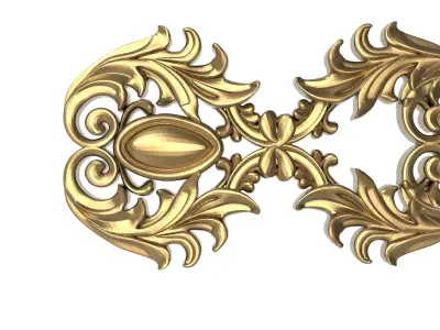  decorative pattern ready for 3D printing 3D print model