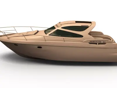 Jeanneau Prestige 34 Yacht 3D model