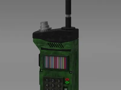 Military radio 3D model get