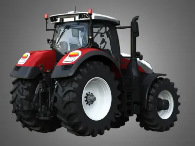 Terrus  CVT - 6300 Tractor 3D model